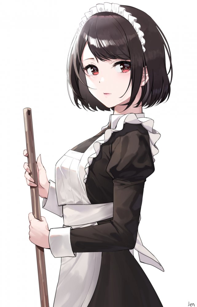 【二次】メイド女子画像　その８